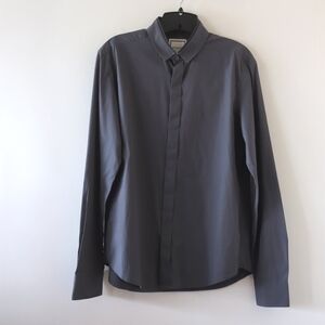 Wooyoungmi Gray Casual Button Down Shirt